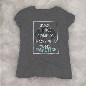 Grey Quote Tee